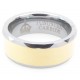 Monarch Tungsten Wolfram Ring "Gold Facette" by Monarch