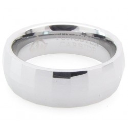 Tungsten (Wolfram) Ring "Full Facette" by Monarch