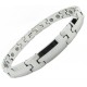 Tungsten (Wolfram) Armband "Str8 Wide" Magnet  by Monarch