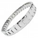 Tungsten (Wolfram) Armband "Nugget Cross"  by Monarch