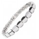 Tungsten (Wolfram) Armband "Simple Corner"  by Monarch