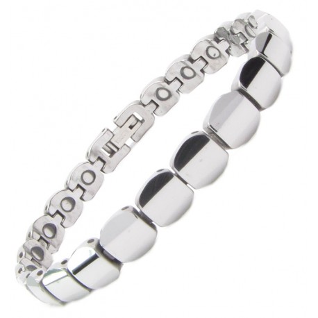 Tungsten (Wolfram) Armband "Simple Corner"  by Monarch