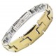 Tungsten (Wolfram) Armband "Wide GP" Magnet
