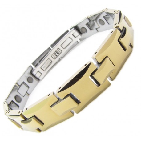 Tungsten (Wolfram) Armband "Wide GP" Magnet