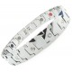 Tungsten (Wolfram) Armband "Black Arrow" Magnet