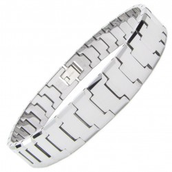 Tungsten (Wolfram) Armband "Pyramide" Magnet by Monarch