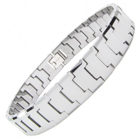 Tungsten (Wolfram) Armband "Pyramide" Magnet by Monarch