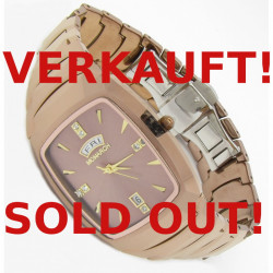 Monarch Tungsten Wolfram Armband Uhr "Jakobsburg Rosegold"