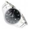 Monarch Tungsten Wolfram Armband Uhr "Classic Black"